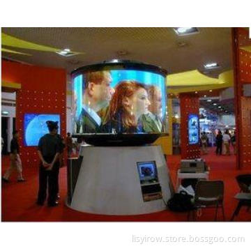 Shenzhen P12 outdoor flexible led video wall for shopping s